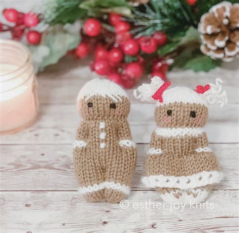 Ravelry Mini Gingerbread Friends Pattern By Esther Braithwaite