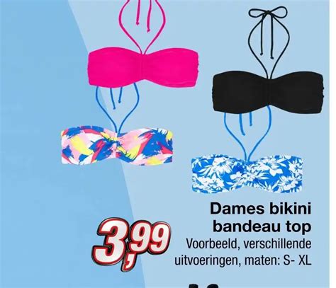 Dames Bikini Bandeau Top Aanbieding Bij Kik