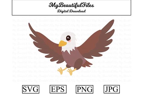 Eagle Clipart Design Graphic By MyBeautifulFiles Creative Fabrica