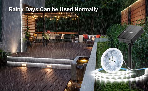 Ytdrgb Solar Led Strip Lights 19 6ft 180 Led Solar