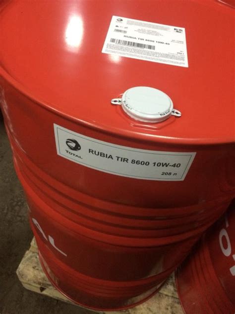 Total Rubia TIR 8600 10W-40 - ENX ENERGY AND CHEMICALS NIGERIA LTD.