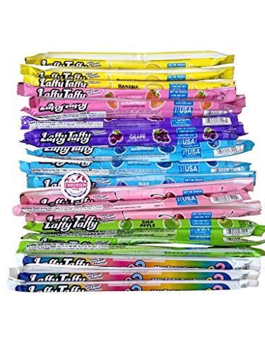 Laffy Taffy Rope Assortment 3 Ropes Of 7 Flavors Mystery Banana