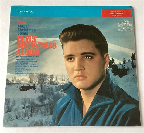 ELVIS PRESLEY ELVIS CHRISTMAS ALBUM SEALED 1964 Rock Record Album LP