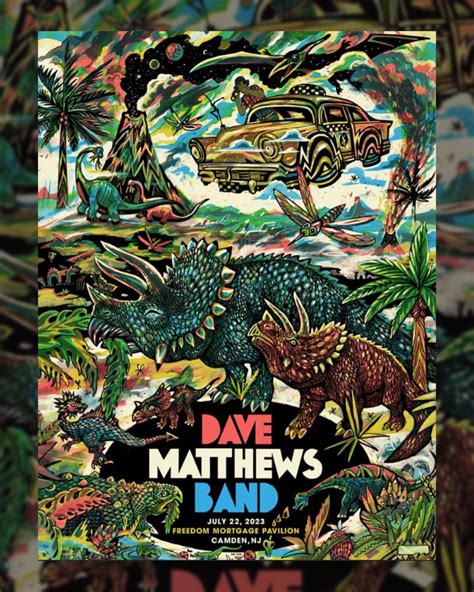 DMB Gorge Crew On Twitter Tonights DMB Camden Poster By Zeb Love