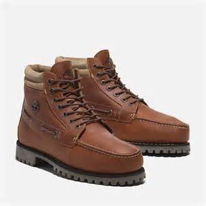 timberland authentic lace  boot  men  brown