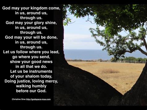 God May Your Kingdom Come A Prayer For The Week Kingdom Come