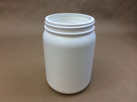 3 Pint White Plastic Jar Cbia8404811000wht Yankee Containers Drums