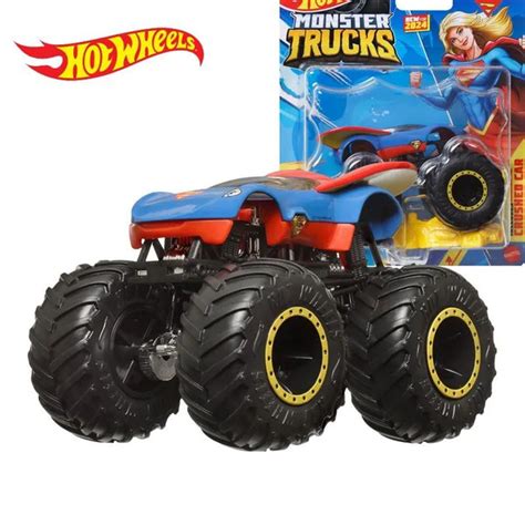 Машинка Mattel Hot Wheels Monster Trucks Монстр трак FYJ Supergirl купить с доставкой
