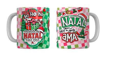 Caneca Personalizada Natal Quem A Gente Ama Elo