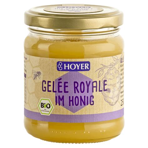 Bio Gelée Royale im Honig 250g von Hoyer bei greenist de