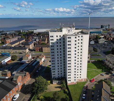 St Peter's Court, Lowestoft. UKs most Eastern Tower Block - Photos by