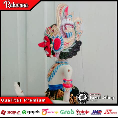 Jual Wayang Golek Rahwana 46 Cm Qualitas Premium Shopee Indonesia