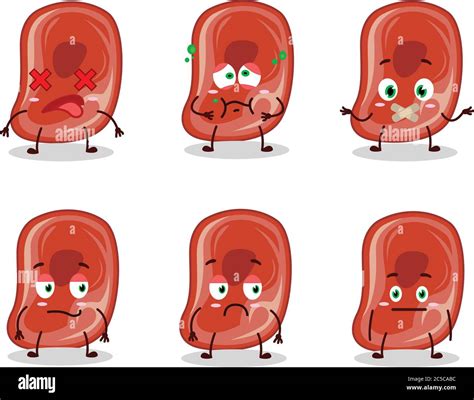 Ham Cartoon In Character With Nope Expression Stock Vector Image Art