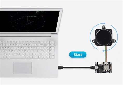 Dtof Laser Lidar Sensor Stl L Omni Directional Lidar Uart Bus