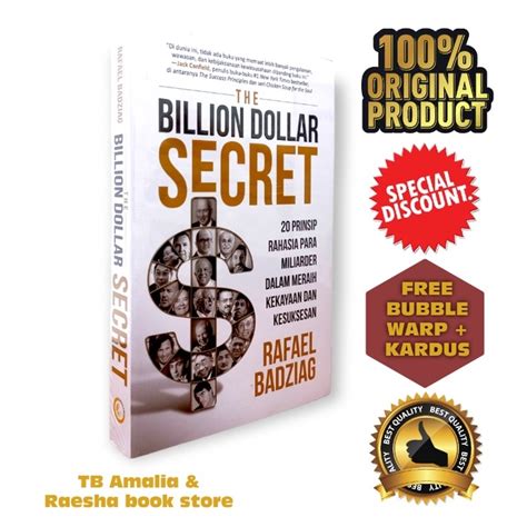 Jual The Billion Dollar Secret Prinsip Rahasia Para Miliarder