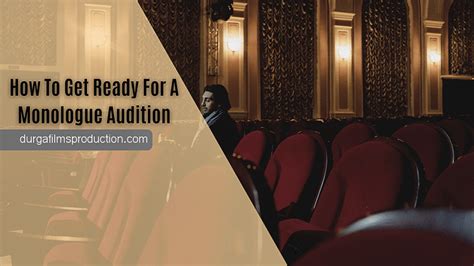 How to get ready for a monologue audition - DFP - Blog