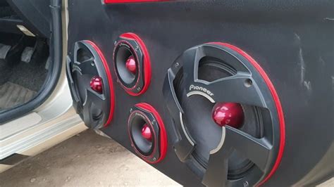 Loudest Hyundai Getz Part Pioneer Ts M Pro Midrange Speaker Test