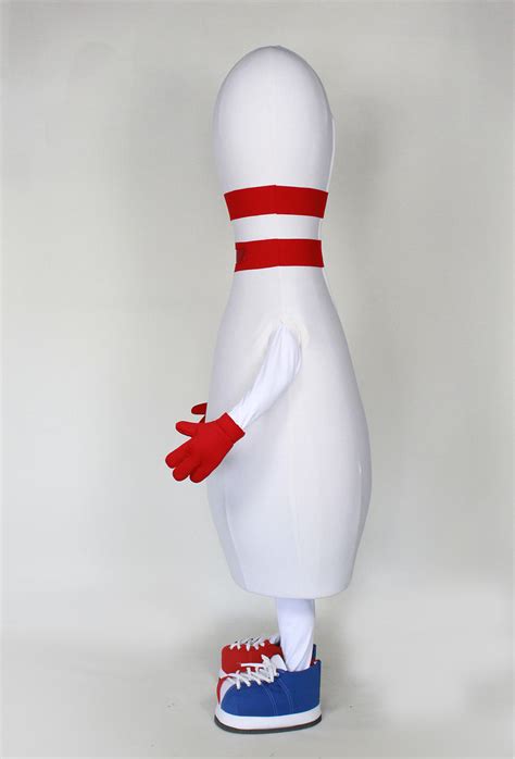 Tall Bowling Pin Mascot Costume Costumespecialists