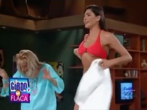 Naked Lorena Meritano In El Gordo Y La Flaca