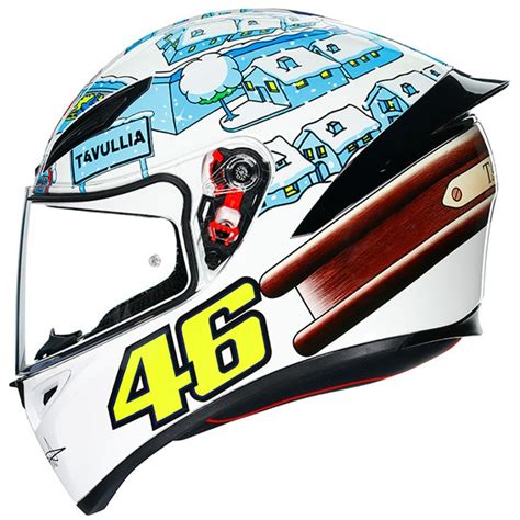 AGV K1 Rossi Winter Test 2017 FREE UK DELIVERY