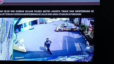 Sebelum Tewas Akbp Buddy Terekam Cctv Sempat Putar Balik Dari Rel