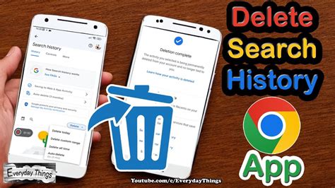 How To Clear Browsing History On Google Chrome For Android Youtube