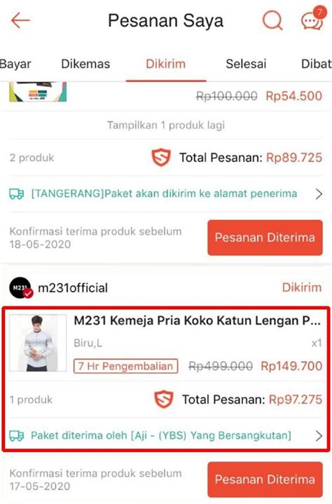 Cara Mengajukan Pengembalian Barang Di Shopee