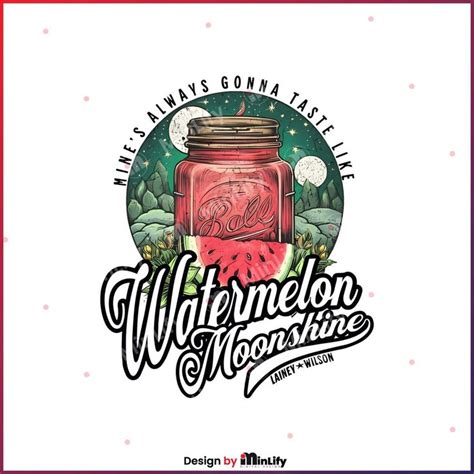 The Logo For Wildmelon Brewing Which Features A Jar Filled With Watermelon