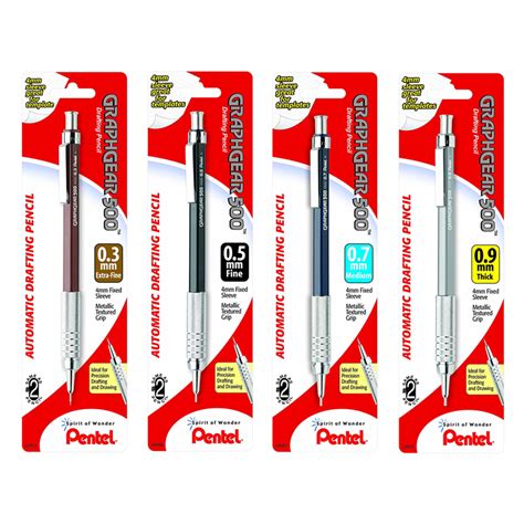 Pentel GraphGear 500 Mechanical Drafting Pencils Southwestern College