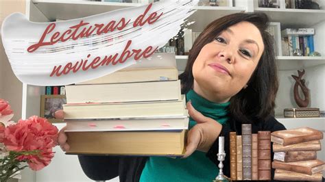 Lecturas De Noviembre Wrap Up Noviembre Youtube