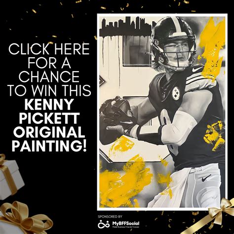 Win this Kenny Pickett painting - 412 Food Rescue