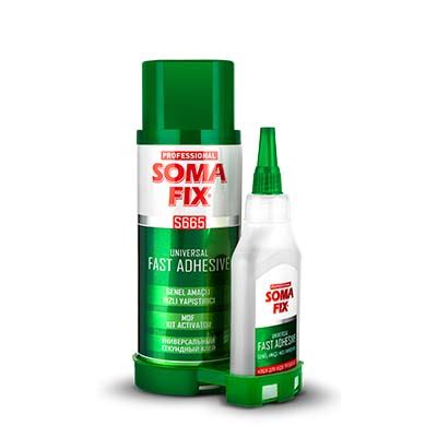 SOMAFIX 500ML MARINE ADHESIVE - BROWN 550GRS605 - UCT Ghana