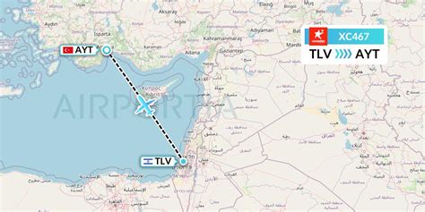 Xc Flight Status Corendon Airlines Tel Aviv To Antalya Cai