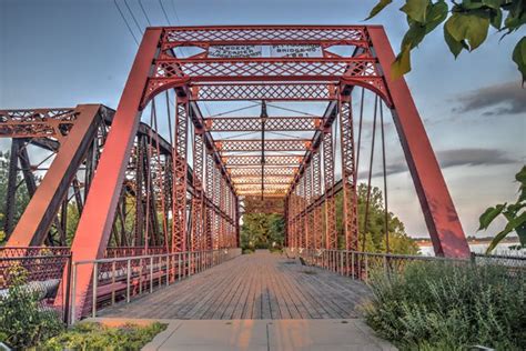 Ohio Street Bridge (Joan Marchand Bridge, Vanderburgh County Bridge ...