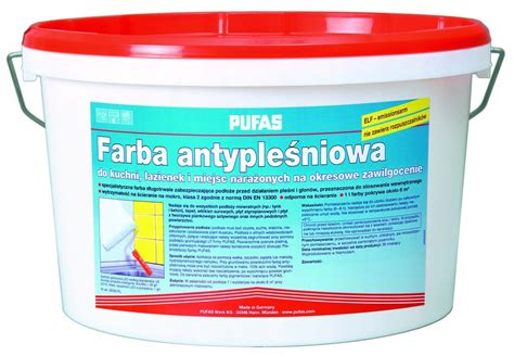 PUFAS biała farba antypleśniowa 750 ml 11877494189 oficjalne