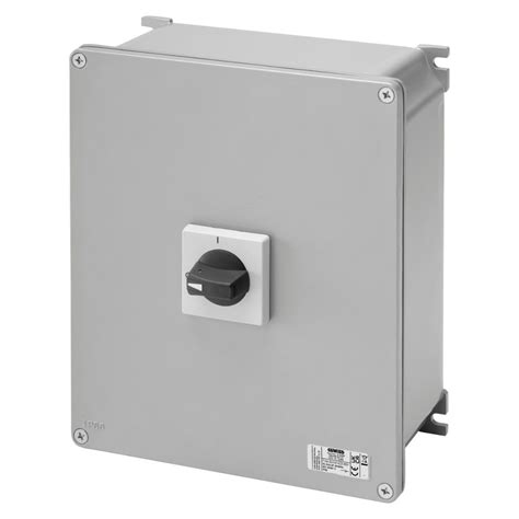 Rotary Isolator Switch Hp Surface Mounting Command Metal Box