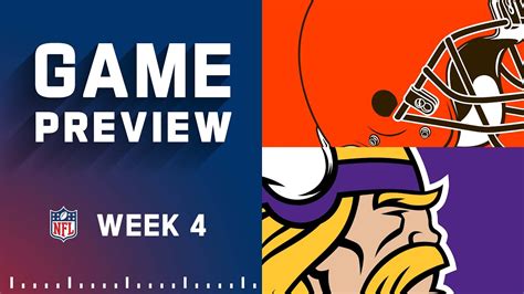 Cleveland Browns Vs Minnesota Vikings Week 4 NFL Game Preview YouTube