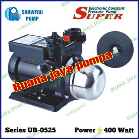 Jual Showfou Booster Pump UB 0525 Pompa Dorong Pressure Booster Pump