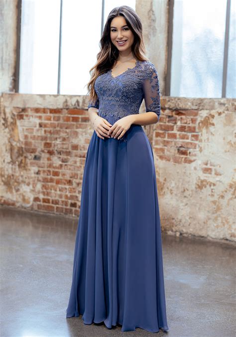 Abito cerimonia donna curvy lungo color polvere. | Favole | Abiti da