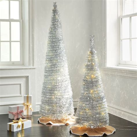 Silver Pre Lit Christmas Tree Online Cityofclovis Org