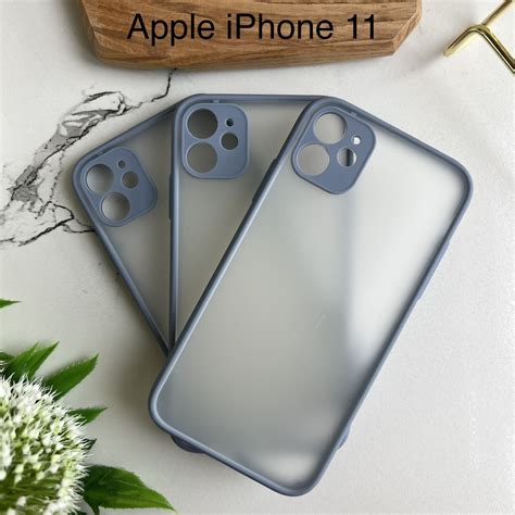Чехол для iphone 11 / айфон 11, сиреневый, прозрачный, защита камеры ...