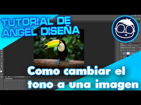 Ángel Diseña curso de photoshop E4 T1 Como cambiarle el tono a