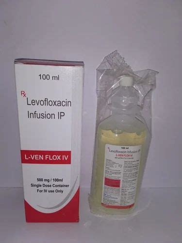 500 Mg Levofloxacin Infusion At 215 Box Pharmaceutical Infusion In