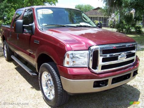 Dark Toreador Red Metallic Ford F Super Duty Xlt Fx Crew Cab