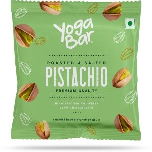 Yogabar Premium Pista 40 Grams Roasted Salted Pista Pistachios Price In