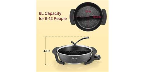 Hot Pot Elektrisch Hotpot Topf L