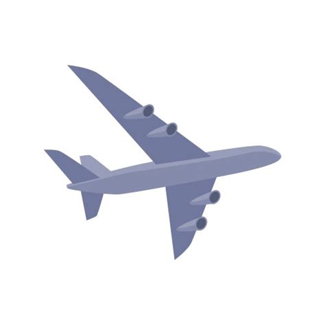 Airplane Icon Plane Sign Royalty Free Vector Image