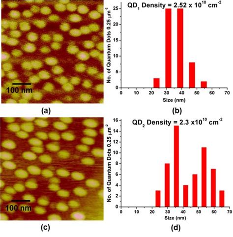 Atomic Force Microscopy Afm Results For A Qd Topographic Image