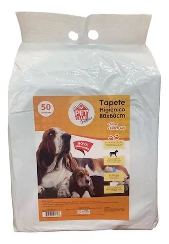 Tapete Higiênico Pet 80x60 Ultra Absorção 50 Unidades MercadoLivre