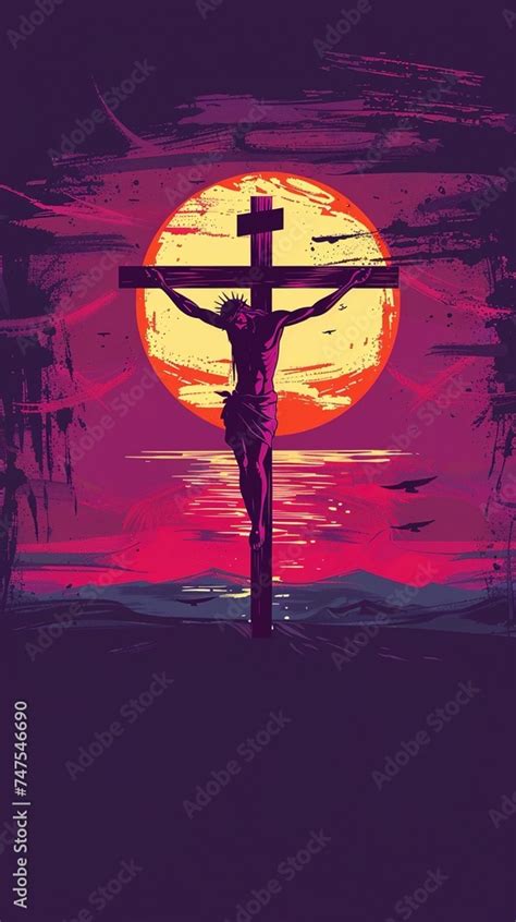 Good Friday It Is Finished Text Jesus Christ Crucified On The Cross